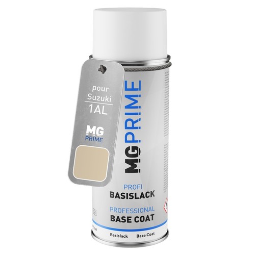 MG PRIME Peinture Voiture Bombes Aérosols Pour Suzuki ZTU Mineral Grey 2 Metallic/Mineral Gray Metallic Peinture De Base Vernis Clair Aérosol 400ml