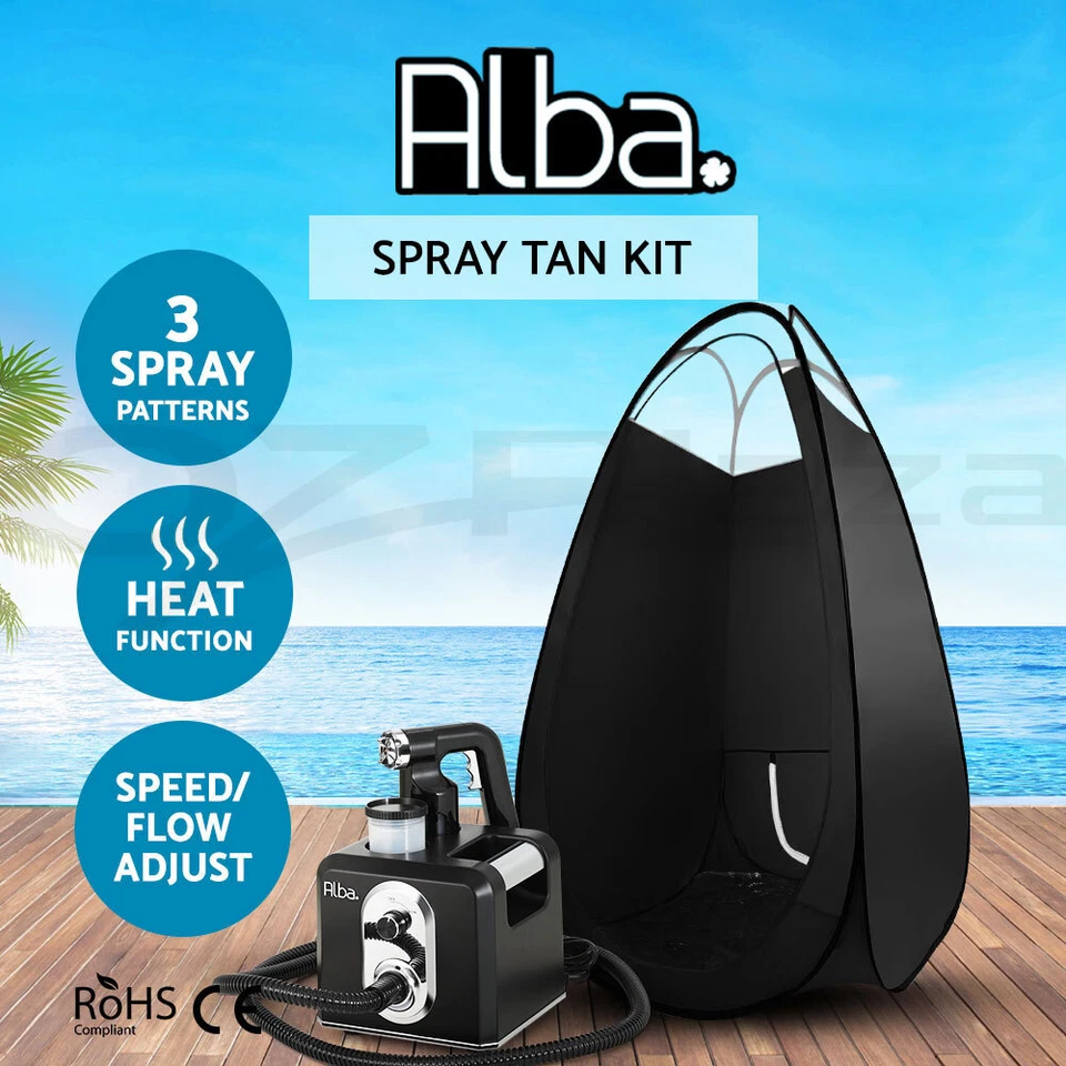 Alba. Spray Tan Machine Tent Sunless Spray Gun HVLP System Professional