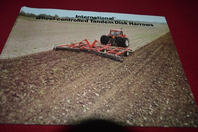 International Harvester Tandem Disk Harrows Dealer's Brochure TBPA 