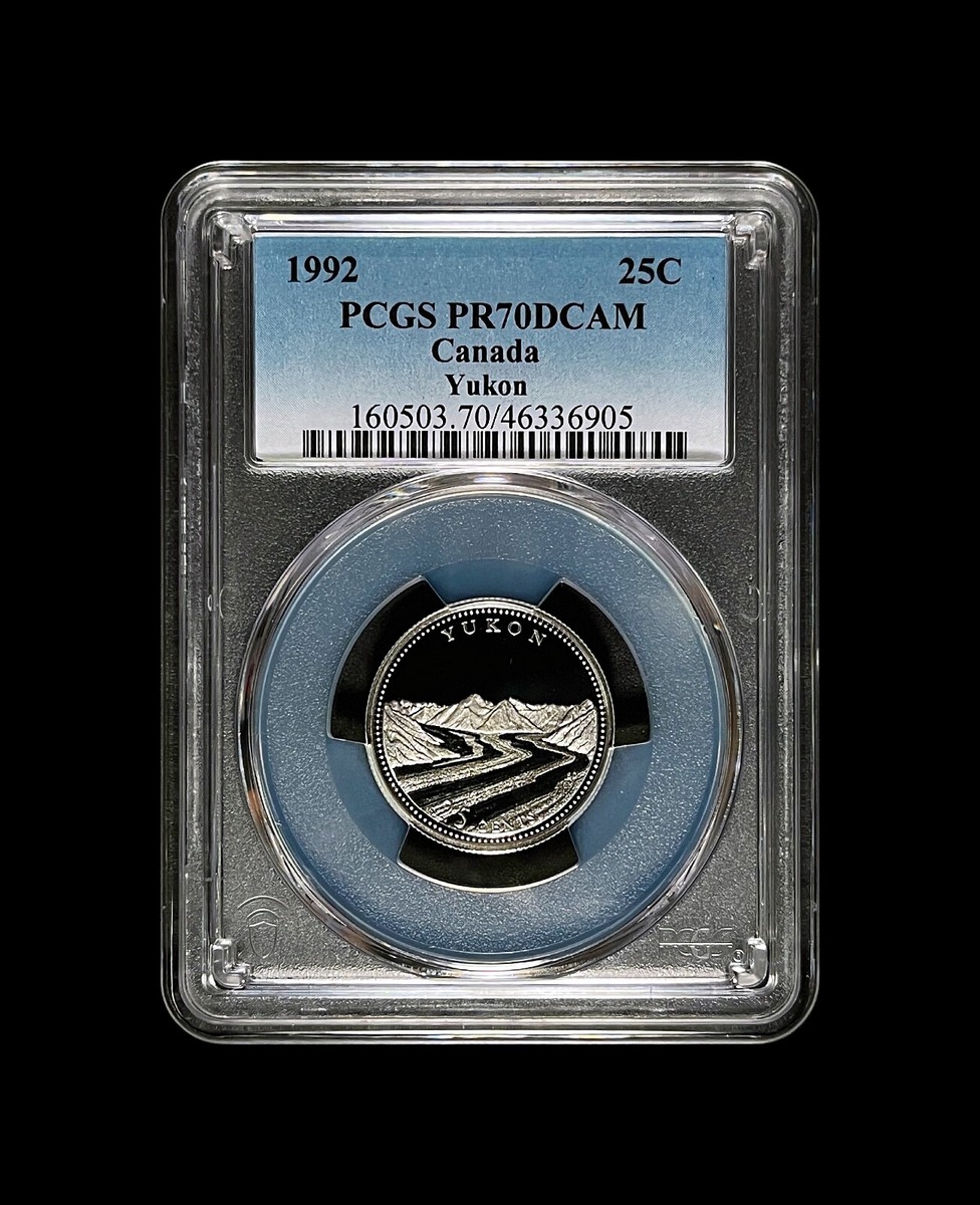 CANADA. 1992, 25 Cents, Silver - PCGS PR70 - Top Pop