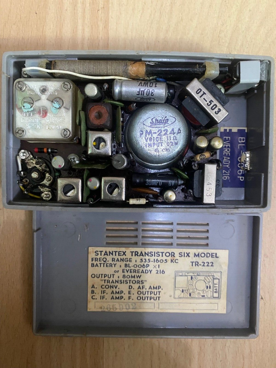 RARE Startex SIX TRANSISTOR RADIO AND CASE Model TR-222 | eBay RARE Startex SIX TRANSISTOR RADIO AND CASE Model TR-222 | eBay