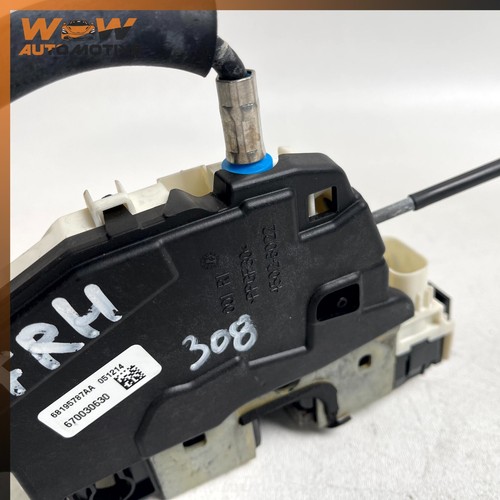 14-17 MASERATI GHIBLI FRONT RIGHT PASSENGER SIDE DOOR LOCK OEM - Picture 4 of 14