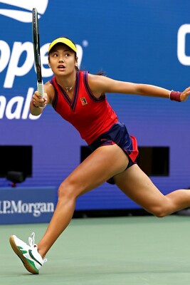 Emma Raducanu, US Open champion, Women's tennis Poster 24x36 inch