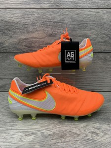 nike tiempo laranja