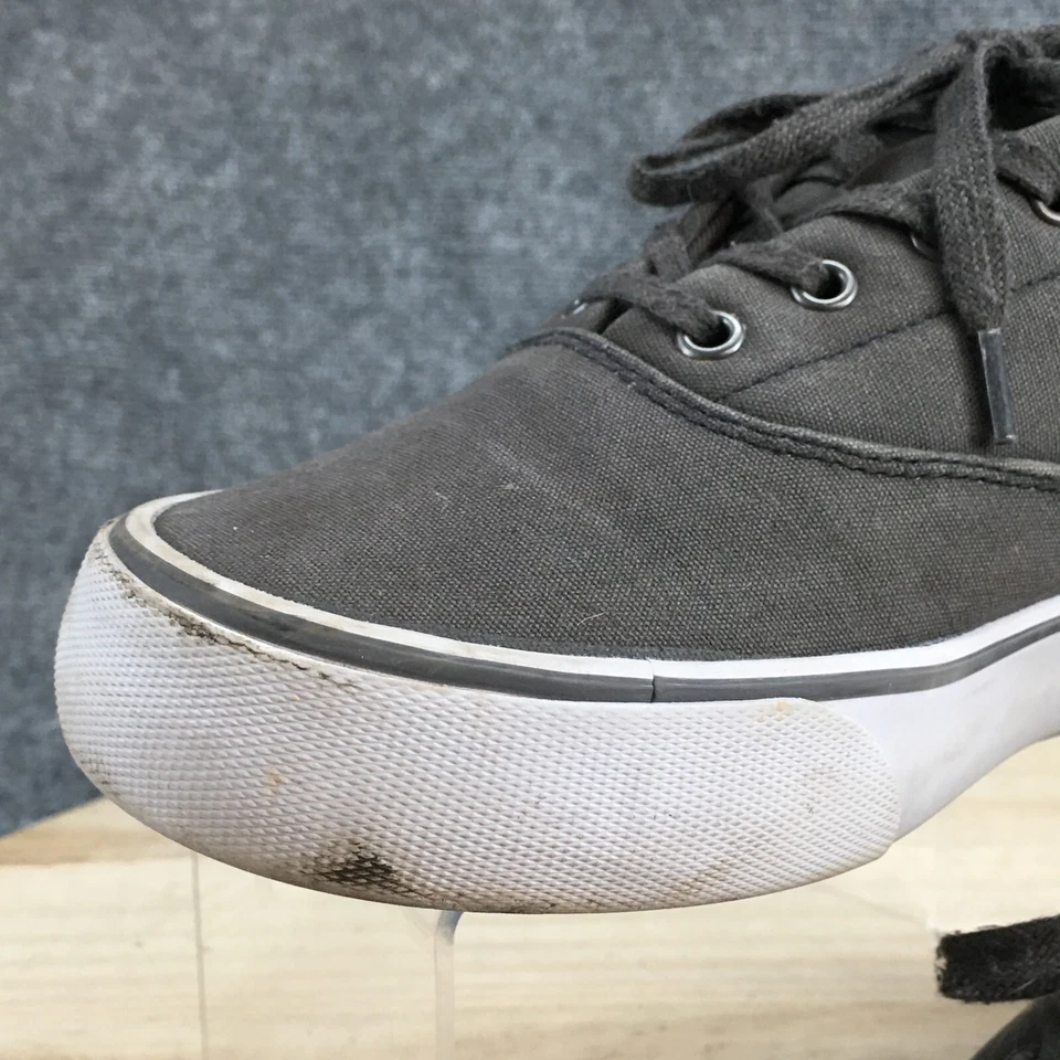 Lugz Zapatos Para Hombres 7.5 Abatibles Informales Tenis Bajos MFLIPC-0257 Gris Tela Con Cordones Foto 4 de 4