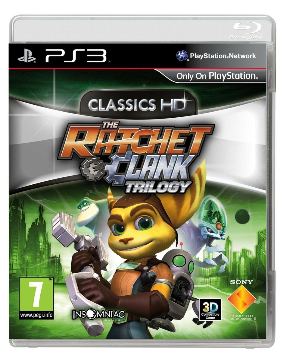 Ratchet and Clank Trilogy Classics HD, PS3 NEW and Sealed