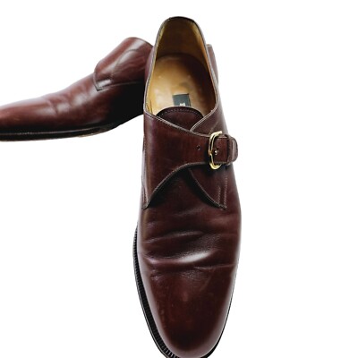 Bally Burlington Single Monk Strap Full Leather Loafer, Made 