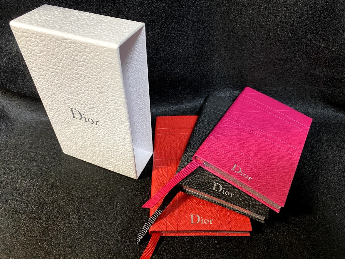 Christian Dior diamond members 3 SET Notebook NEW Not sold