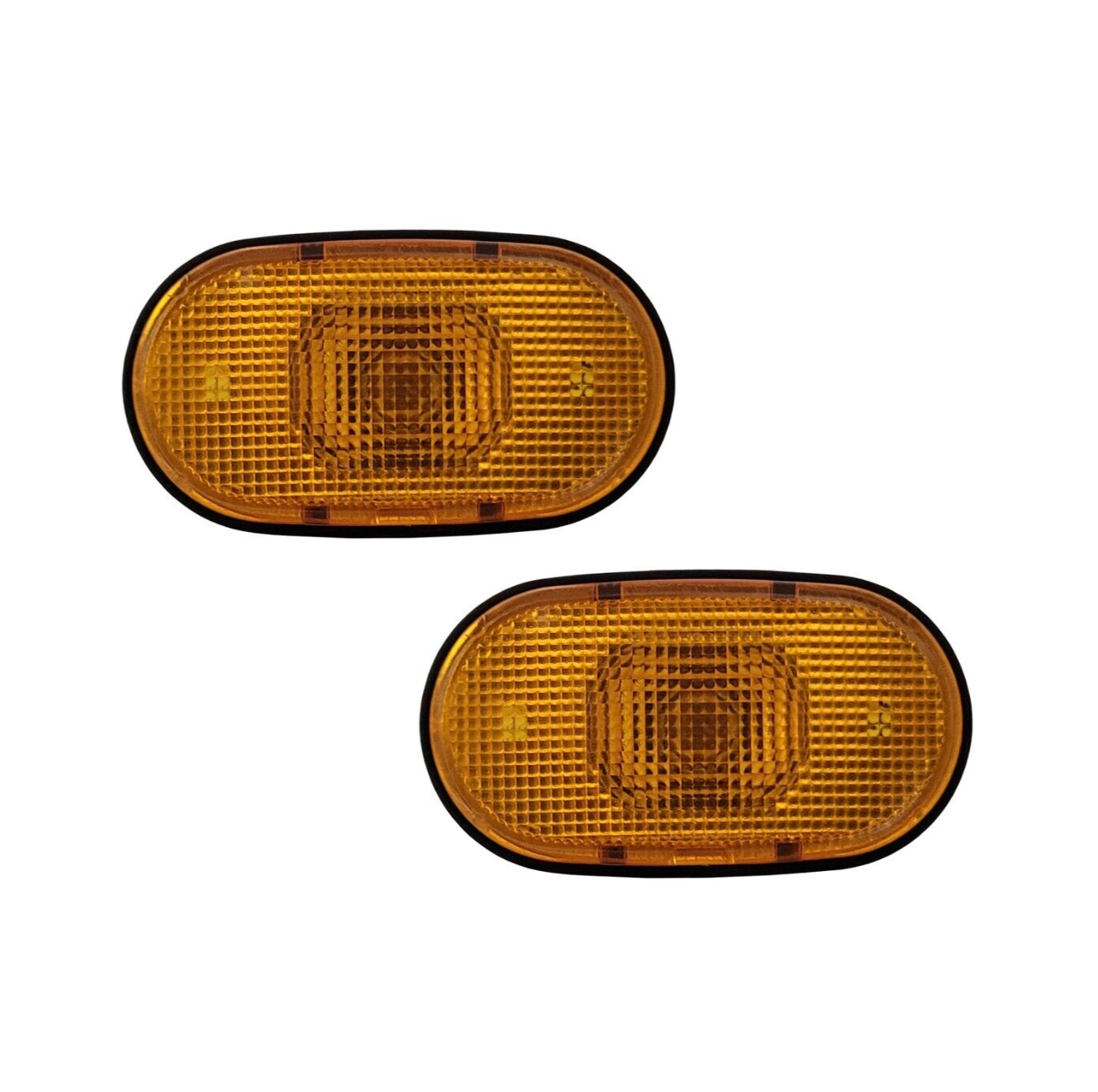 2Pcs Amber JDM Side Marker Lights Clearance Lamp for Trailer RV Truck