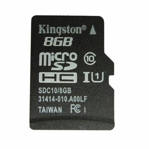 8GB Micro SD Card Kingston Class 10 TF Flash Memory Mini SDHC ADAPTER for Phone - Afbeelding 1 van 1