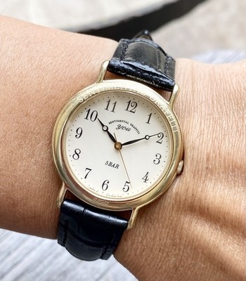 1990s Vintage Orient You JDM Quartz Watch Sentimental Graffiti 31mm Calatrava