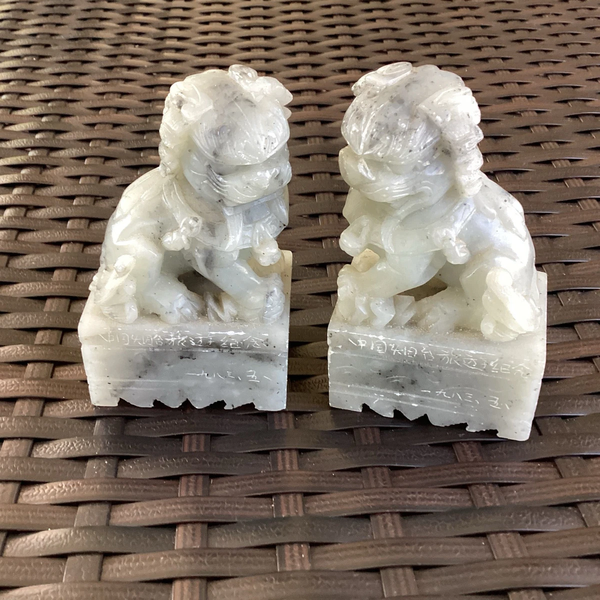 滑石主要古董中国清朝(1644-1911) 中国朝代雕像、雕像| eBay
