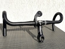 Cannondale RR Lenker Set 100mm KCNC Vorbau Garmin Halterung Schwarz Top Zustand