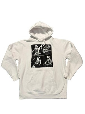 Taylor Swift Eras Tour Collage White Hoodie Size Large