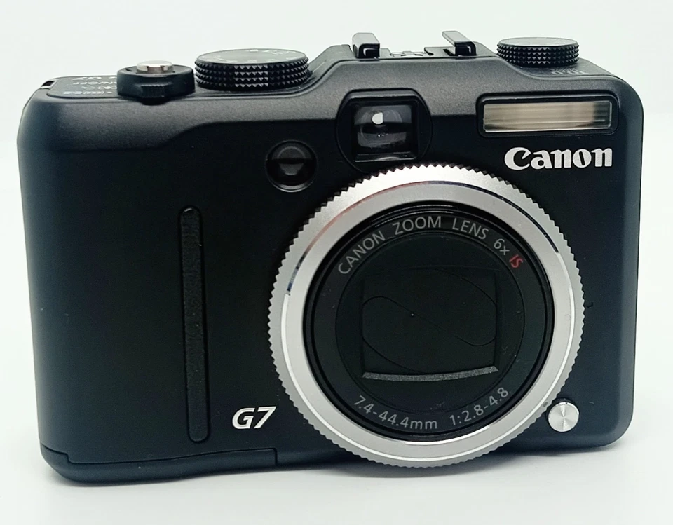 [Near Mint] Canon PowerShot G7 10.0MP Compact Digital Camera Black  From Japan - Image 2 of 4