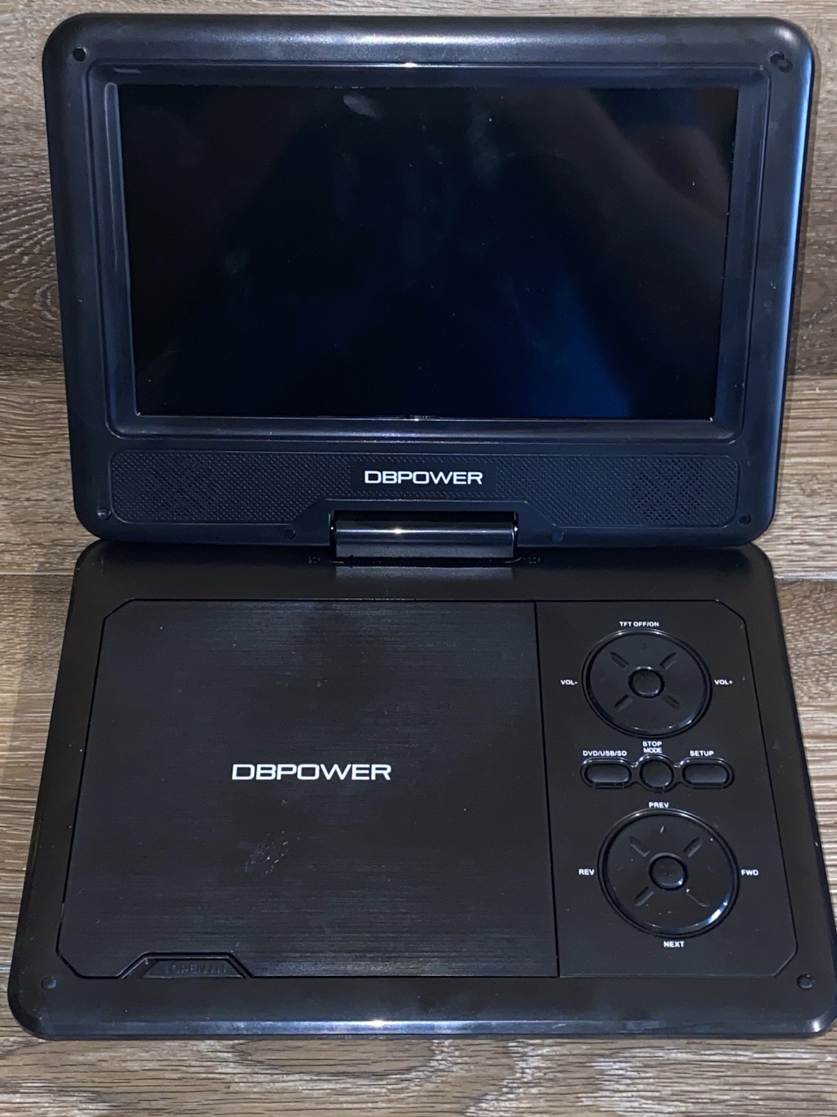 Blue Dvd Playback Portable Type- No Charger
