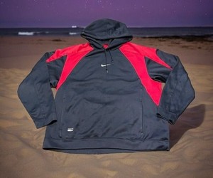 Red and Black Hoodie Nike | eBay