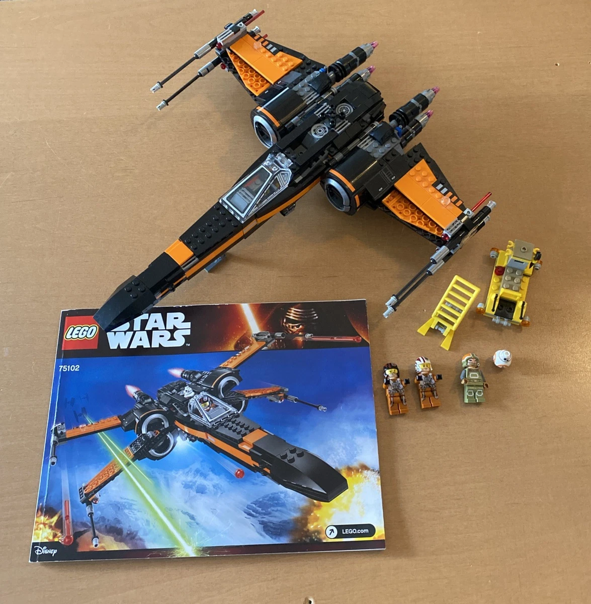 Resistance Ground Crew Poe's X-Wing Fighter Star Wars LEGO (R