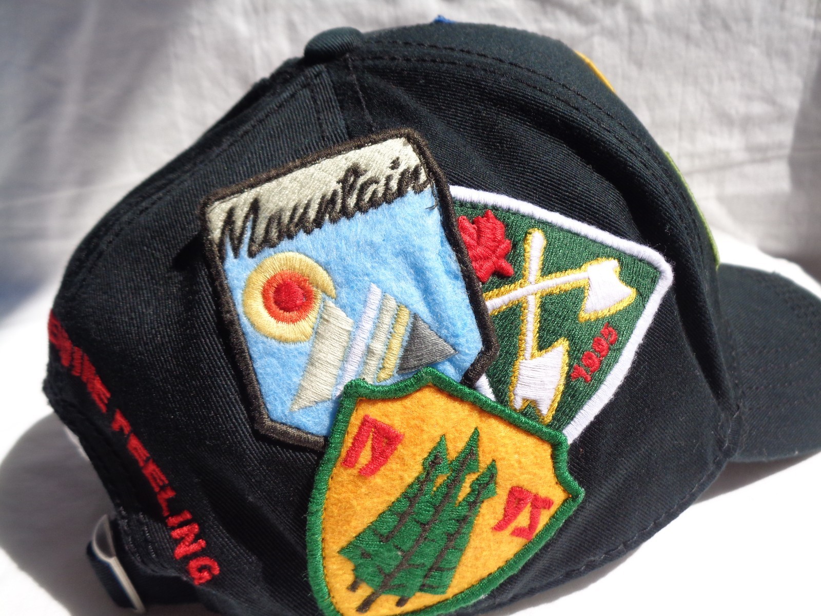 DSQUARED2 Multi Patch Logo Embroidered Iconic Bas… - image 8