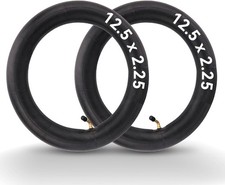 2 Packs Inner Tube 12.5 x 2.25, 12  x 2  " Electric Bike x Black
