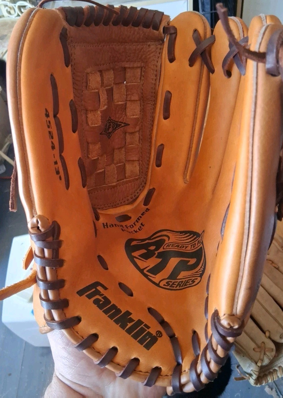 4524 Rtp Series Rht Tanned Steerhide Webbed 13"