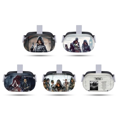 OFFIZIELLE ASSASSIN'S CREED SYNDIKAT GRAFIKEN VINYL SKIN DECAL FOR META QUEST