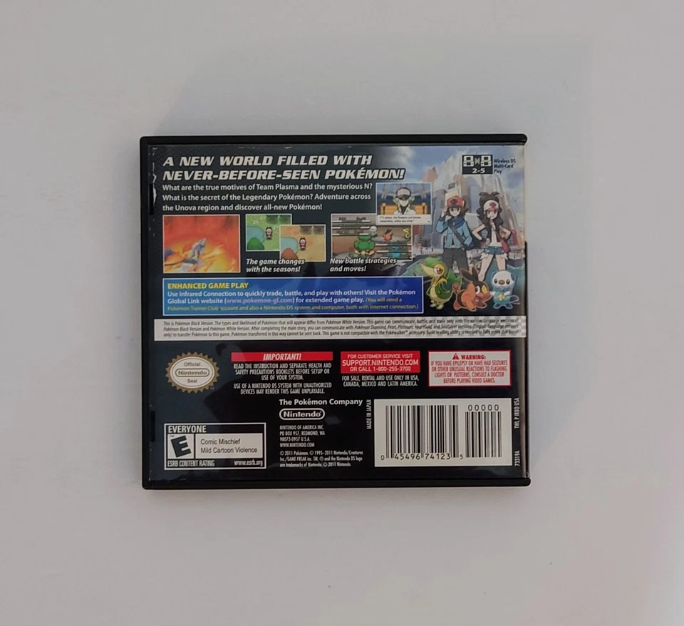 Nintendo DS Pokémon Black Version COMPLETE in Box - Image 2 of 4