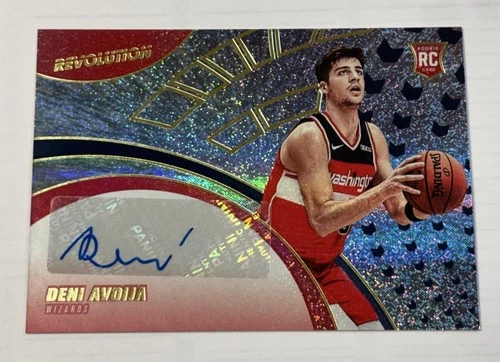 2020-21 Panini Revolution Deni Avdija Rookie Auto RC Autograph Mint
