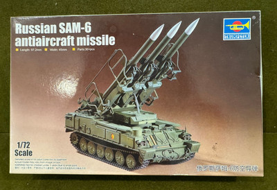 Trumpeter 07109 1/72 Russian Sam-6 anti-aircraft missile MIB [84/006]