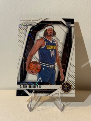 2025 Panini Prizm - DaRon Holmes #235 White Lazer /275 (RC) - DENVER NUGGETS