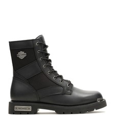 Harley-davidson Maverick 7 Inch D93875 Mens Black Leather Motorcycle Boots