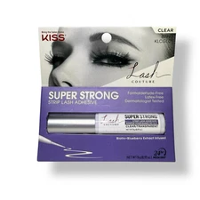 KISS Super Strong Strip Lash Adhesive Clear 5 g/ .17 oz NIB