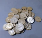 $10.00 ONE ROLL AU/BU Silver Washington Quarter(s) 1960-1964
