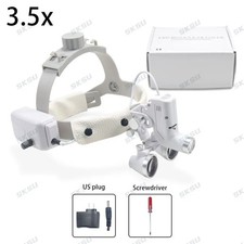 LED Dental LED Light Lamp Binocular Loupes Brightness Spot Adjustable Dental Lab
