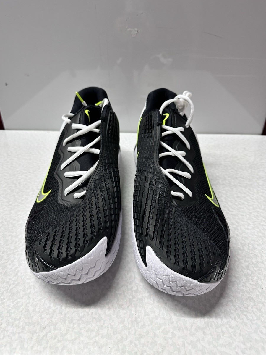 NikeCourt Zoom Vapor Cage 4 Rafa Black White Volt HQ1653-001
