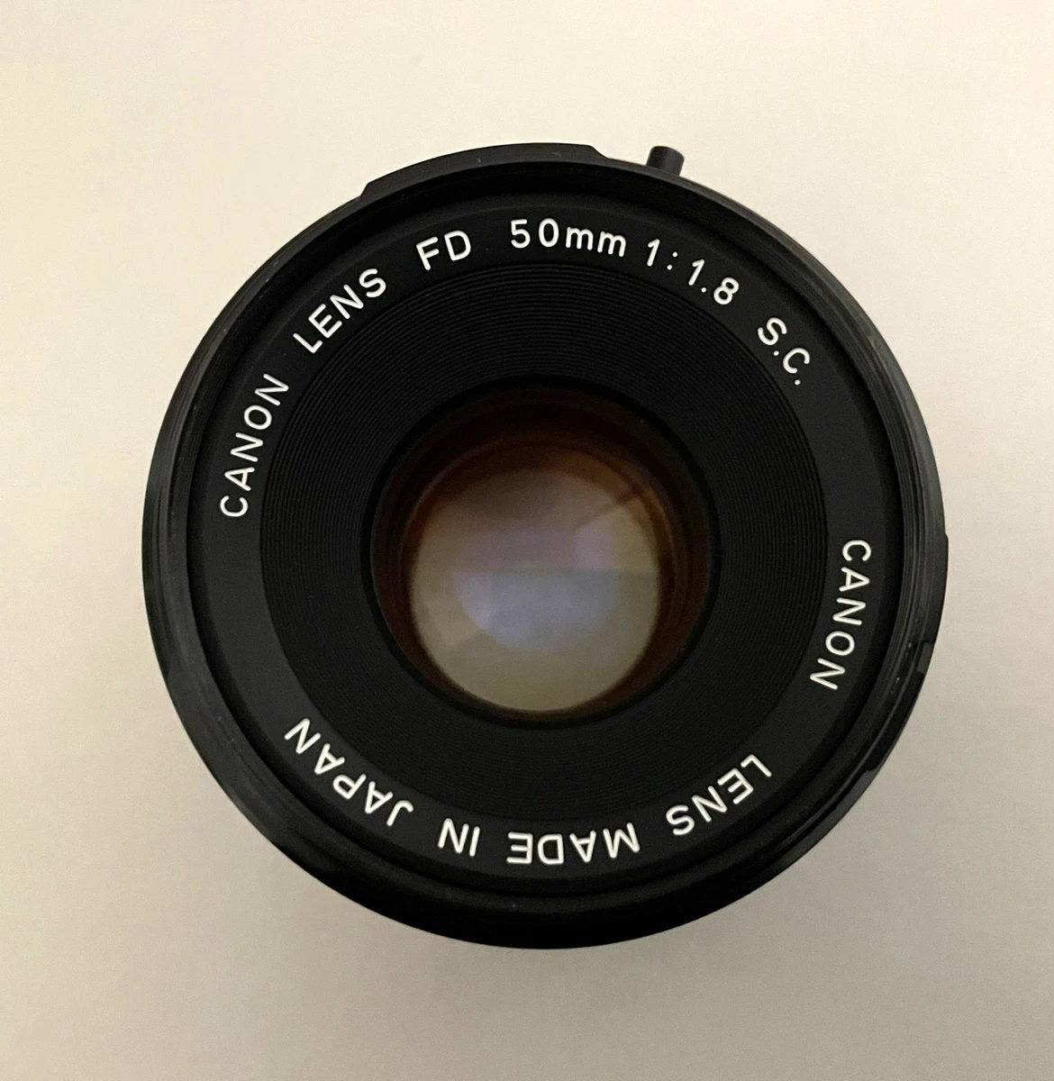 美品　完動品　CANON AV-1 NEW FD 50 1.8 Canon FD f/1.8 Camera Lenses 50mm Focal for sale | eBay