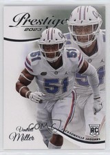 2023 Panini Prestige Rookies Ventrell Miller #386 12g7
