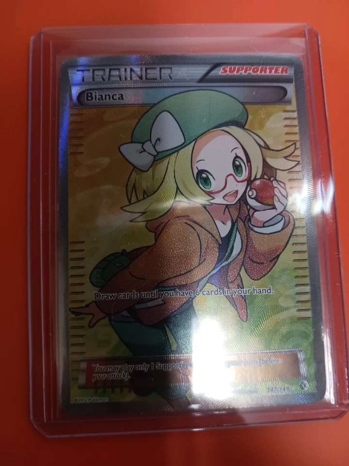 Pokemon, Boundaries Crossed, Full Art Trainer, Bianca #147 - EX - Image 4 of 4