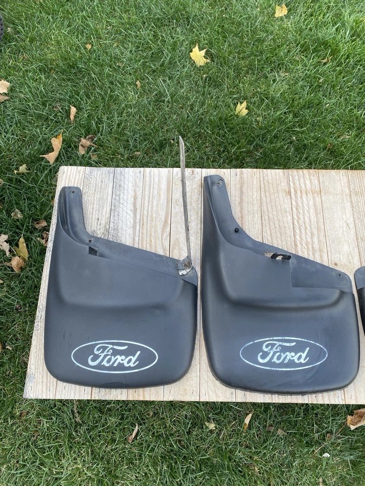 1999-2004 Ford F250 F350 kit protetor contra respingos dianteiro/traseiro para-lamas OEM Super Duty - Imagem 2 de 4