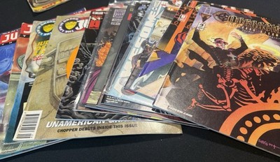 14 Comics Mainly Indie Titles good To Fair Reading Condition No Serious Issues.