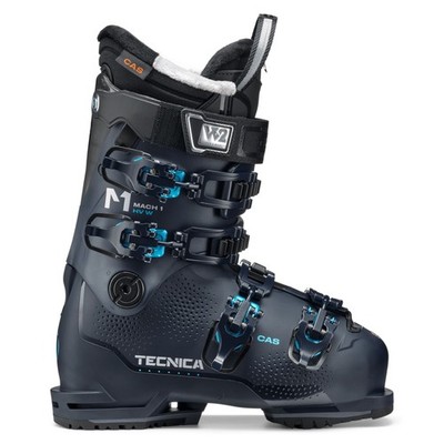 Tecnica MACH1 HV 95 W Women's Alpine Ski Boots, Ink Blue, W27.5