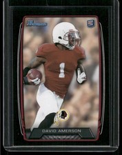 2013 Bowman #217 David Amerson Black