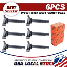 For GENUINE Ignition Coils For Toyota 1999-2010 & Lexus 3.0L 3.3L, 90919-02234