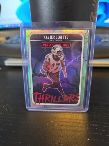 2025 Panini Rookies &amp; Stars Xavier Legette  Thrillers Silver Prizm Parallel #19