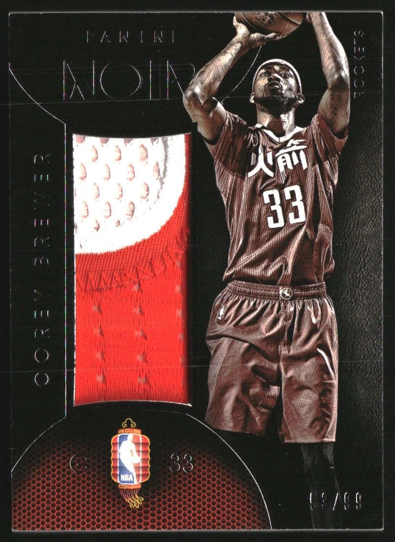 2014-15 Panini Noir China Jerseys #CJCB Corey Brewer /99