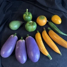 Decorative Fruit and Vegetables set 12