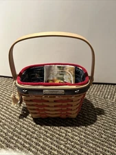 Longaberger 2001 Inaugural Hostess Appreciation Basket Set Retired G. Bush NEW!