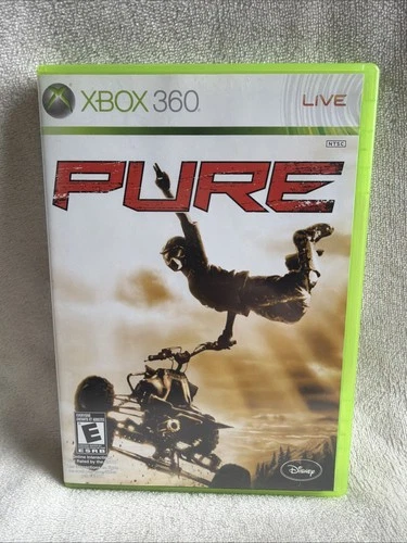 Pure (Xbox 360, 2008) Complete W/ Manual & Registration Card, Disc Mint
