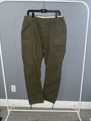Polo Ralph Lauren Cargo Pants 35x32 Slim Distressed Utility