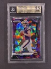2024 Prizm - Rookies J.J. McCarthy #400 Purple Ice Prizm /225 (RC) BGS 9.5